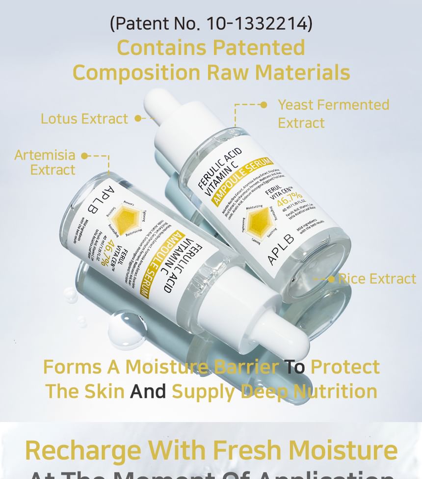 APLB - Ferulinezuur Vitamine C Ampullen Serum Set