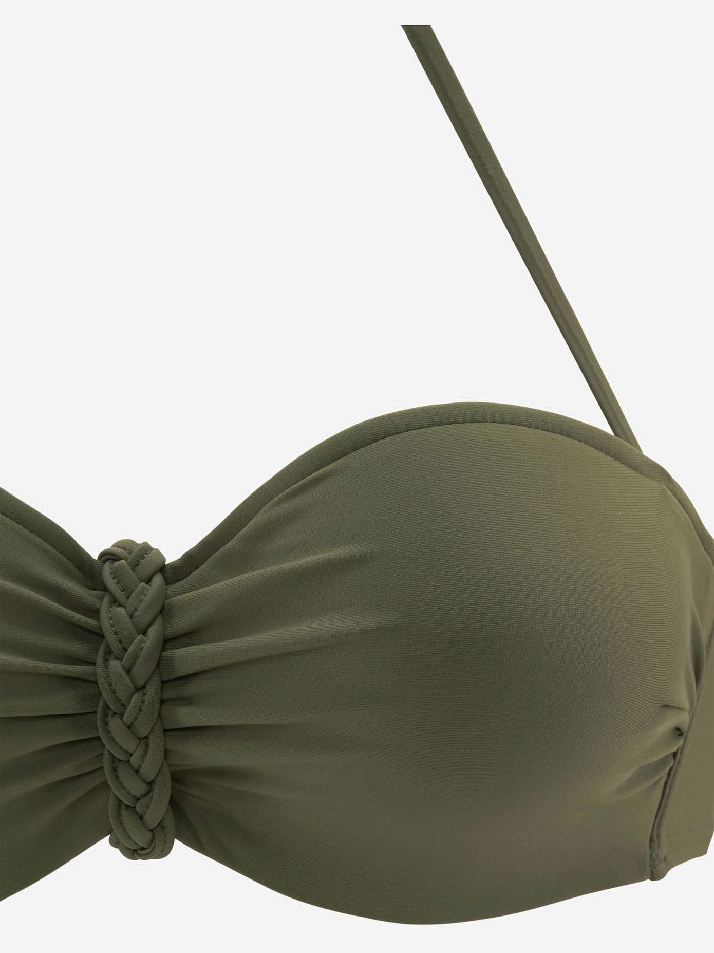 Maillot de bain bandeau à armatures look tendance