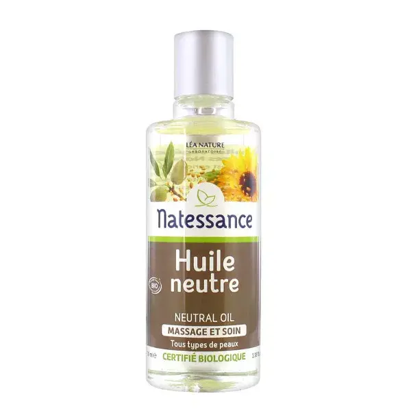 Natessance Huile de Beauté Neutre Bio 100ml