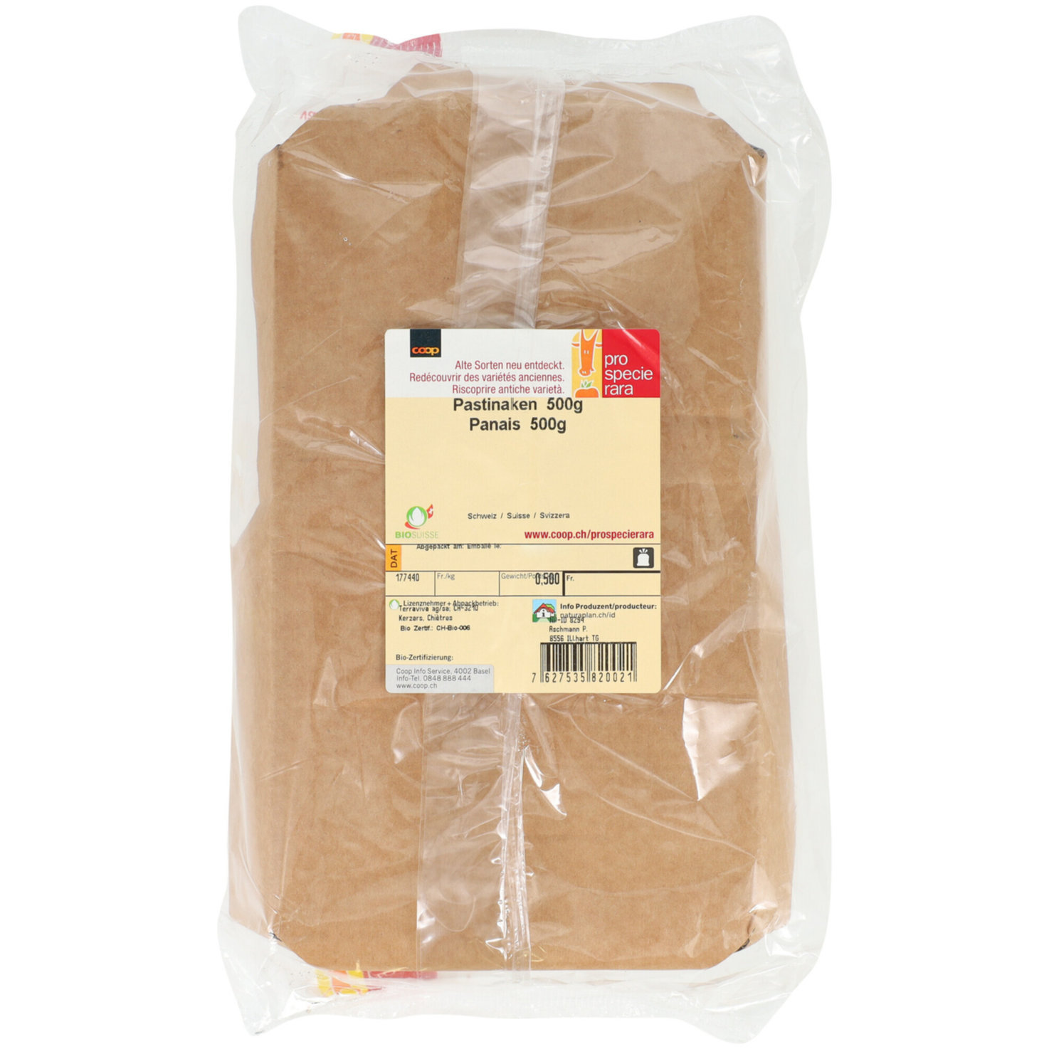 ProSpecieRara Bio Pastinaken -