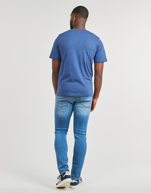 Jack & Jones - JJELOGO TEE SS O-NECK 2 COL SS24 SN - Marine