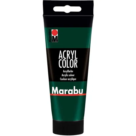 Marabu Acryl Color, Tannengrün 075, 100 ml