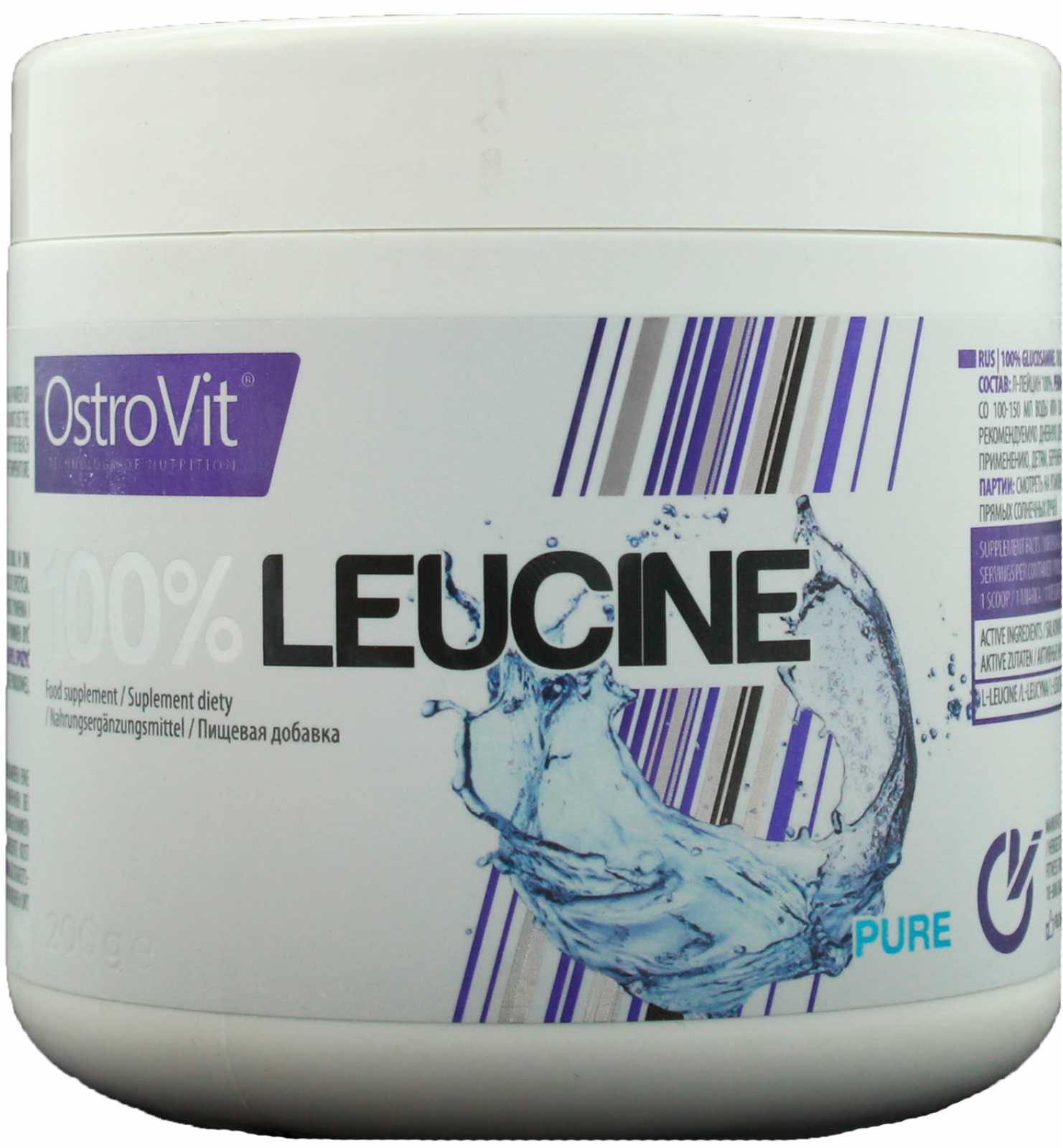 OstroVit 100% Leucina 200 g