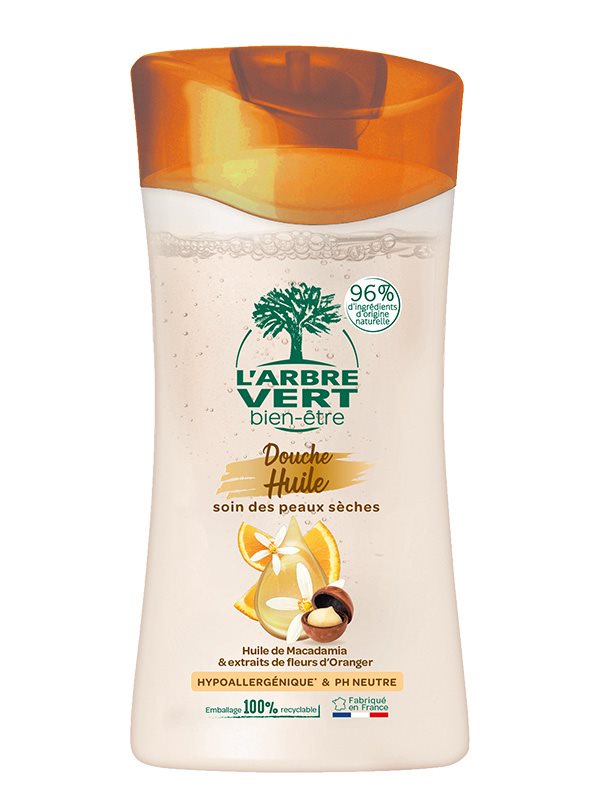 L'ARBRE VERT Dusche Öl Öl Macadamia französisch Fl 250 ml
