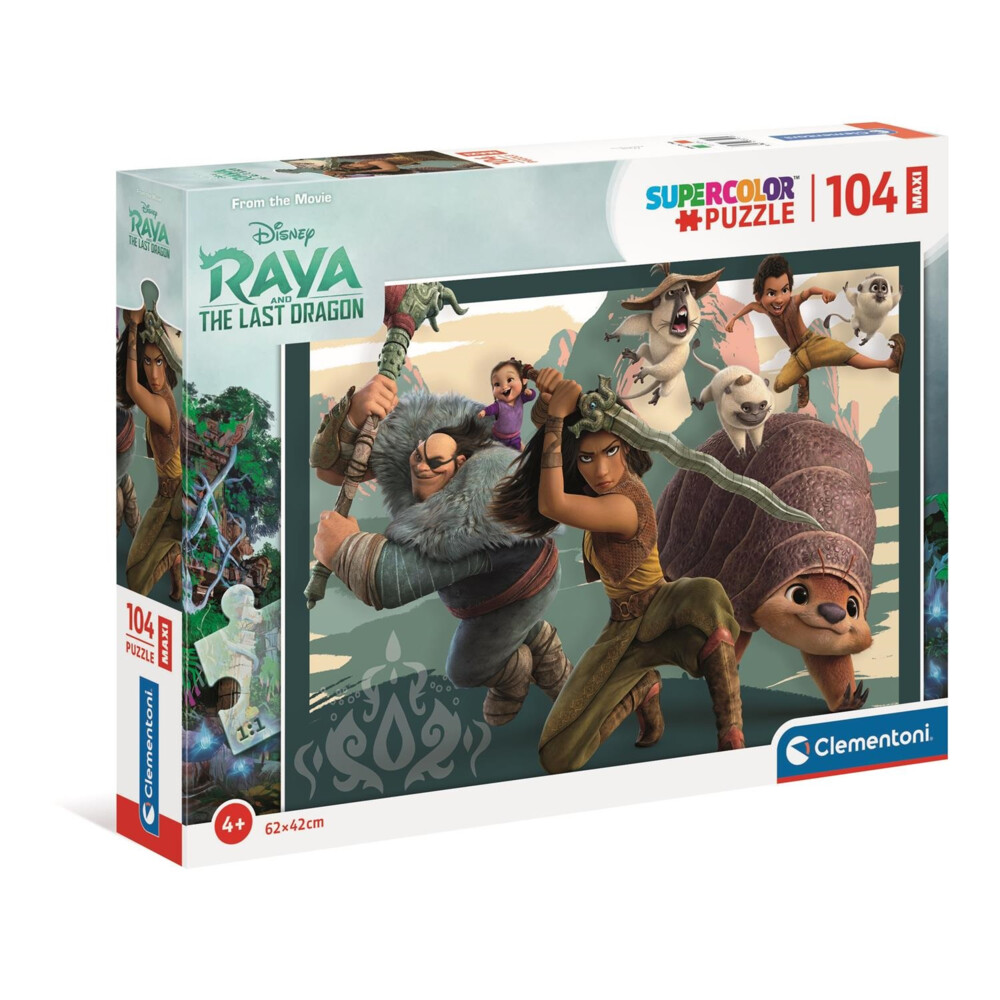 Clementoni Raya Maxi Puzzel 104 Stukjes