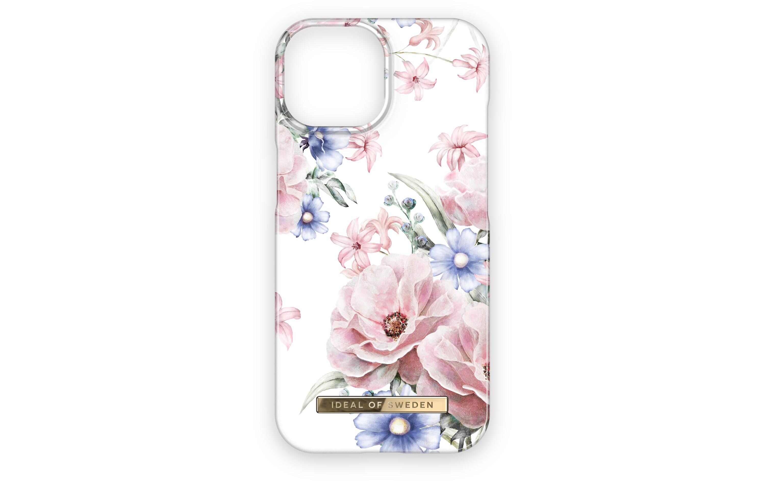 Back Cover Floral Romance iPhone 15 PlusPolycarbonat-Backcover im Marmor-Look für das Apple iPhone 15 Plus