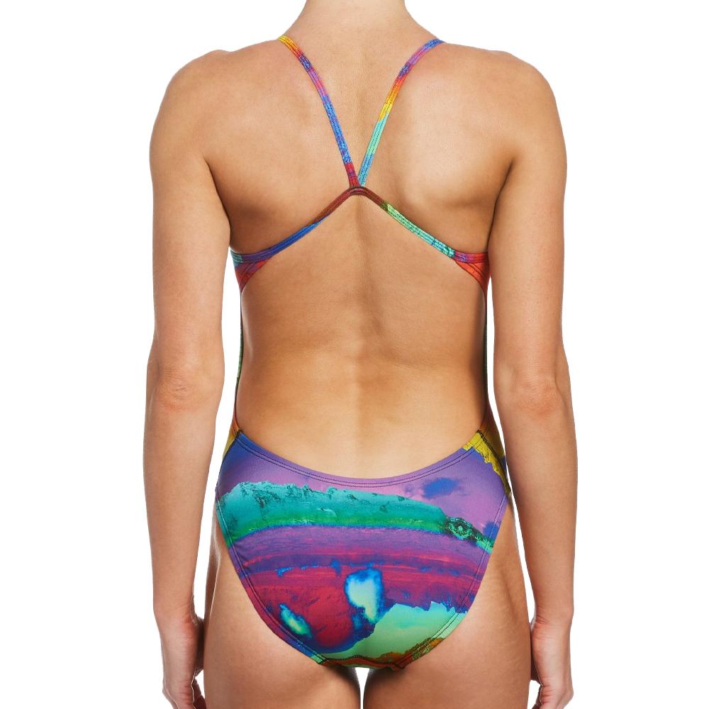 Nike Maillot de bain 1 piece Multicolore Femme Nike Cutout
