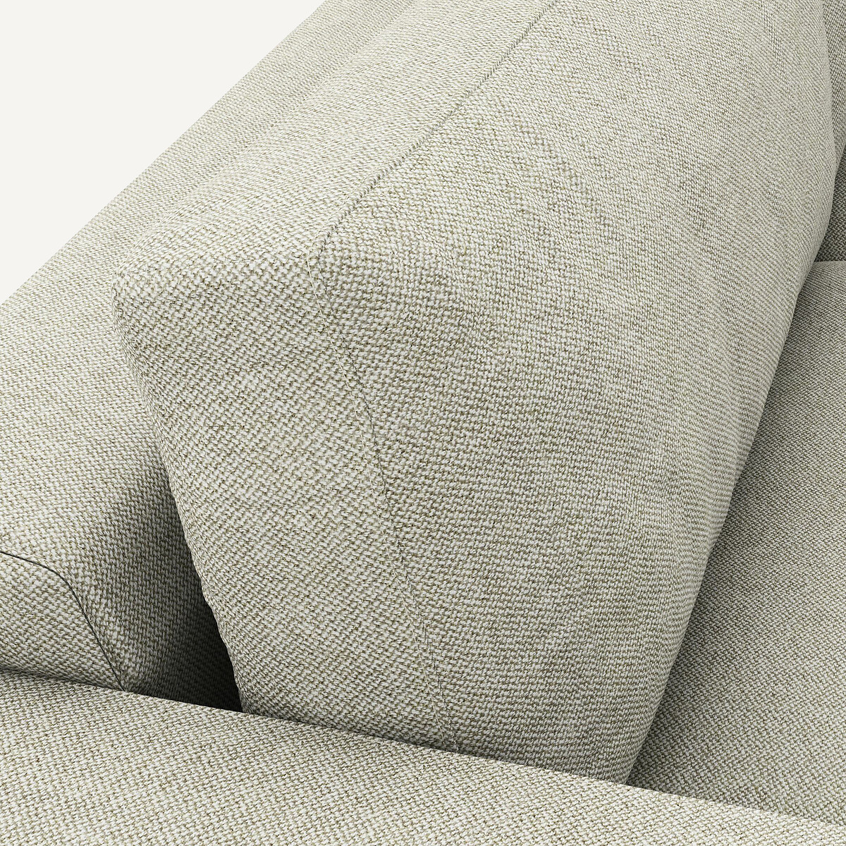 AM.PM<br>Sofá de canto em tweed, Skander