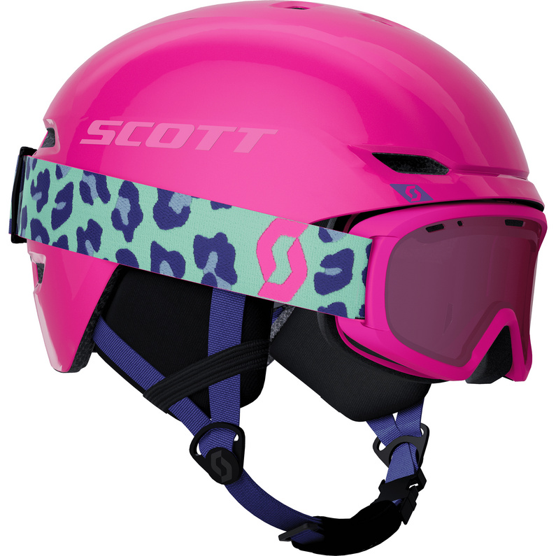 Scott Kinder Keeper 2 Skihelm + Witty Skibrille Set