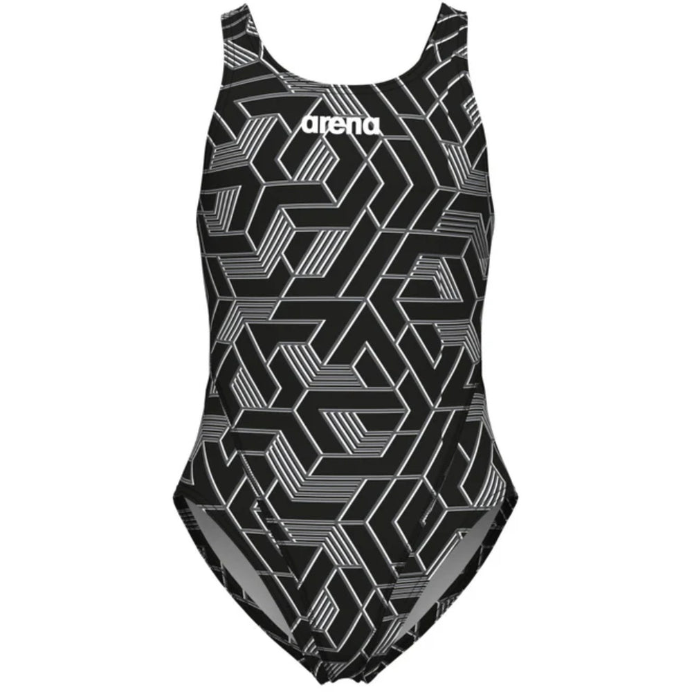 Køb Arena Black-Team Escape Badedragt Swim Tech L