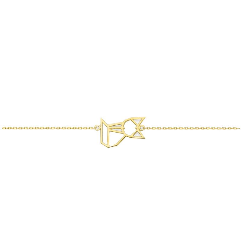 Bracelet Femme - Or 18 Carats - Longueur : 18 cm