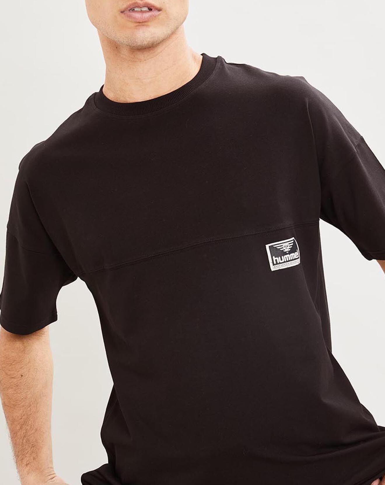 Hummel T-Shirt Beach Break en Coton organique noir