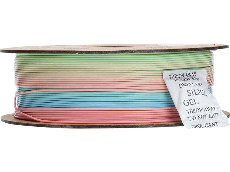 Creality Filament PLA Hyper, Regenbogen Wilde Blüten, 1.75 Hochwertiges 1.75 mm PLA Hyper Filament für 3D Drucker