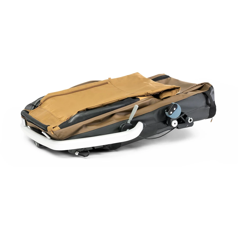 CROOZER Hundefahrradanhänger Dog Mikke Sundown yellow