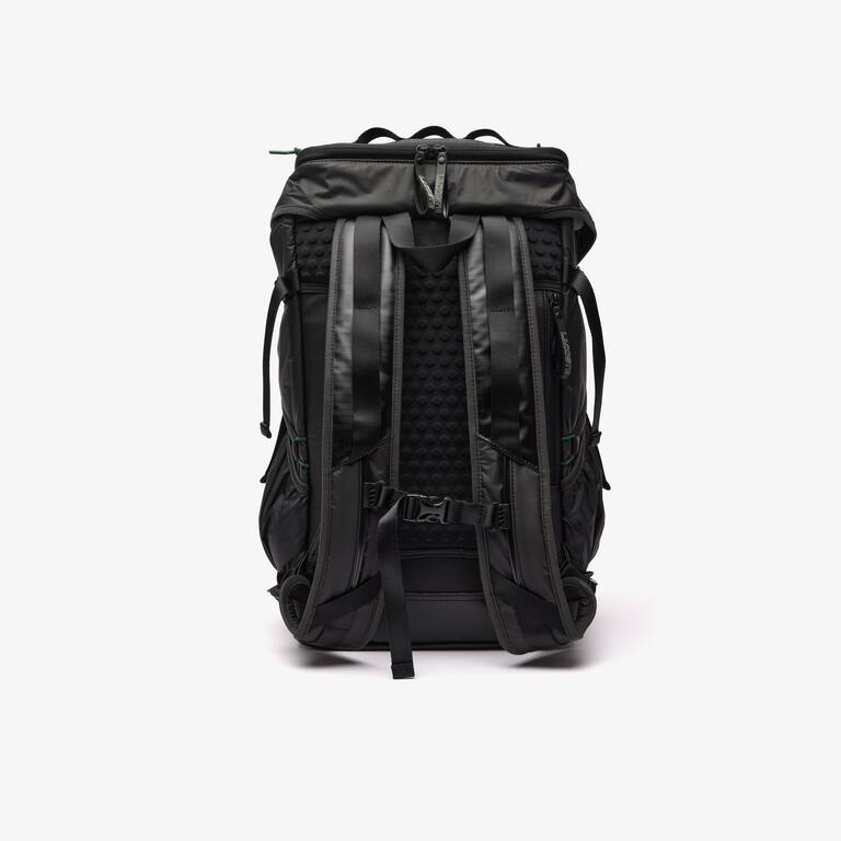 Sac à dos en toile enduite Sacs à dos - Noir - Lacoste - Unisex