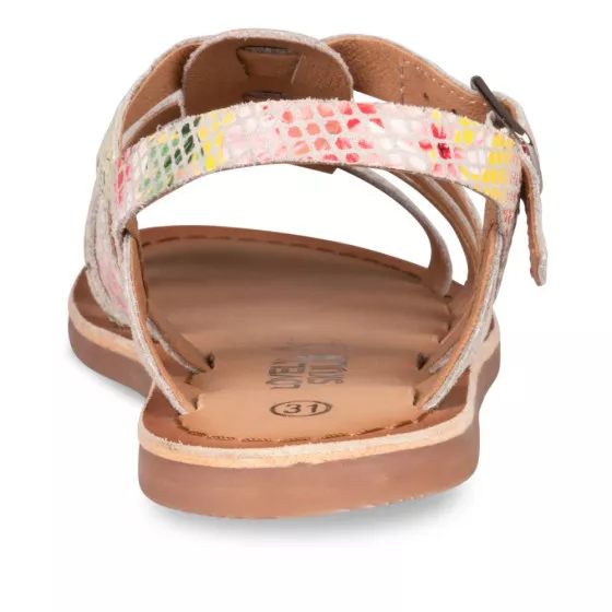 Sandales MULTICOLOR LOVELY SKULL CUIR