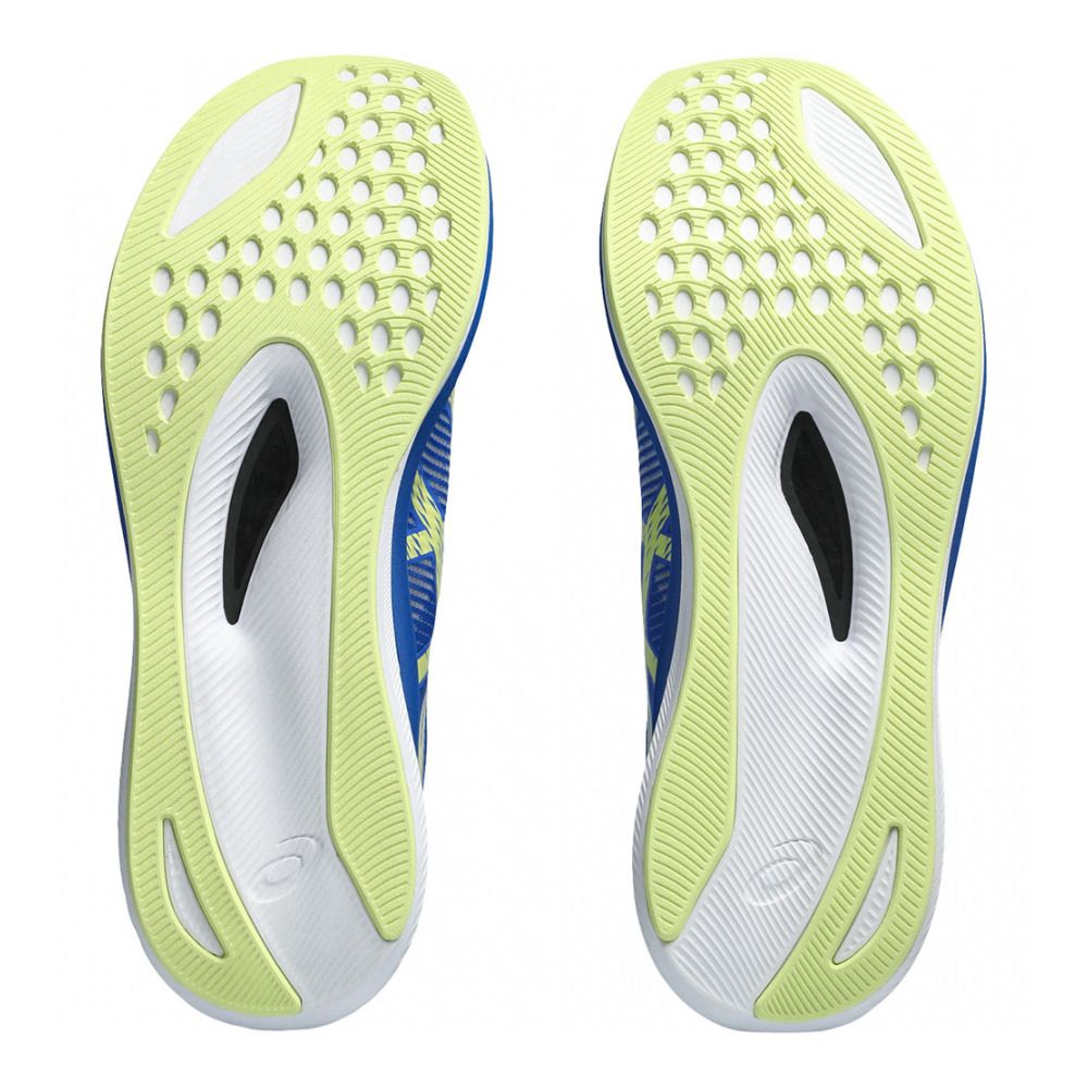 Asics MAGIC SPEED 3 - Chaussures running Homme illusion blue/glow yellow