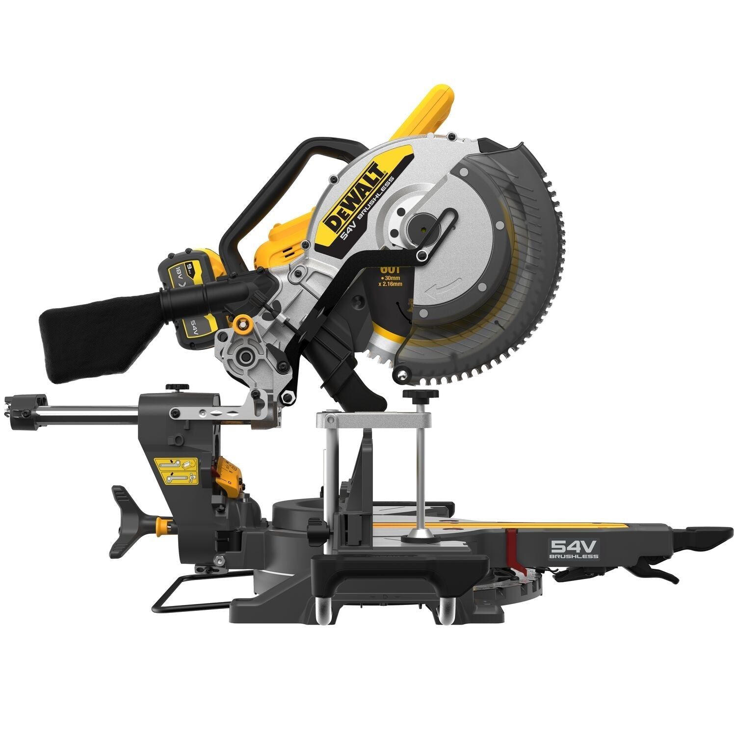 DeWALT DCS781X2 Accu Afkort-/Verstekzaag 305mm 54V XR FlexVolt 9.0Ah
