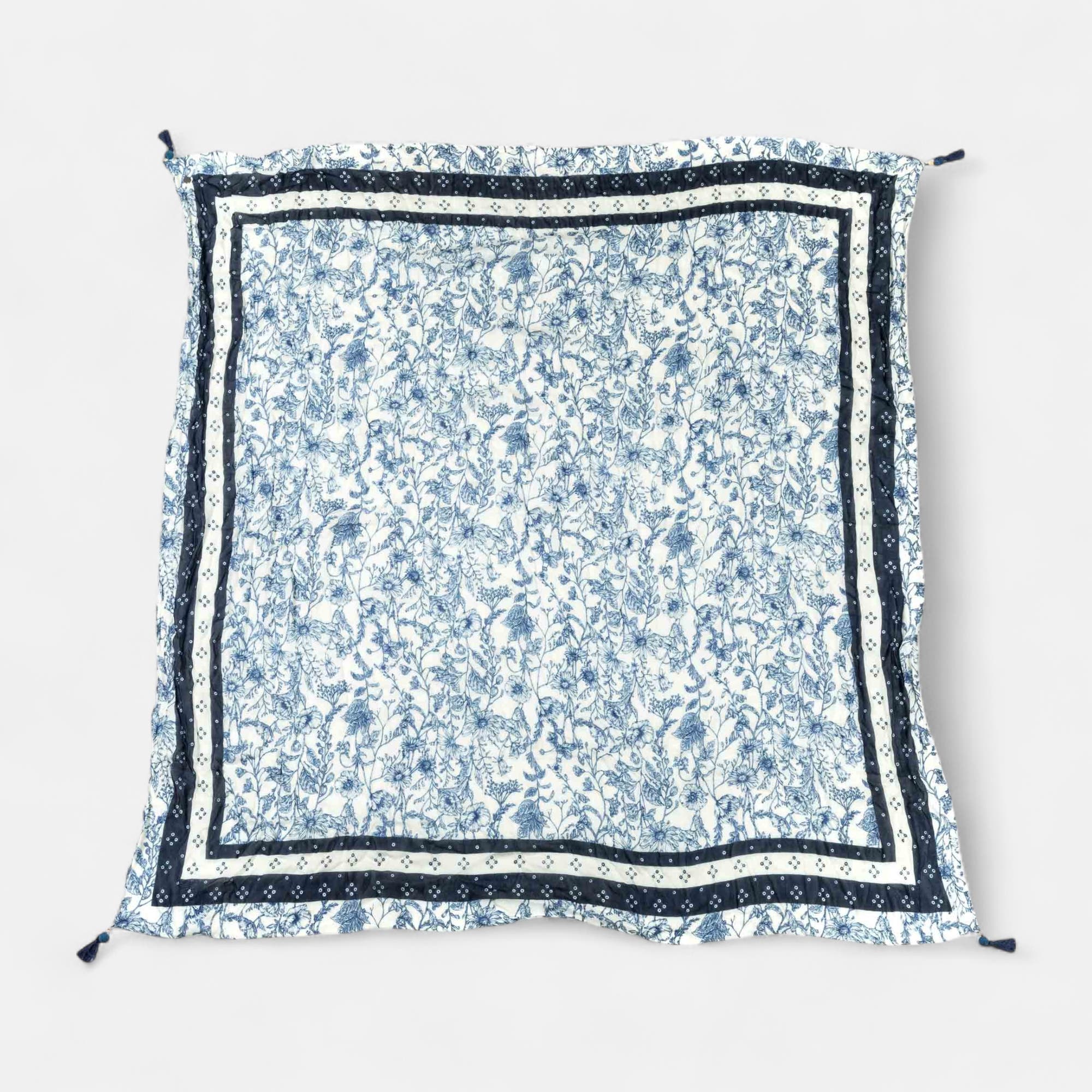 Foulard bleu