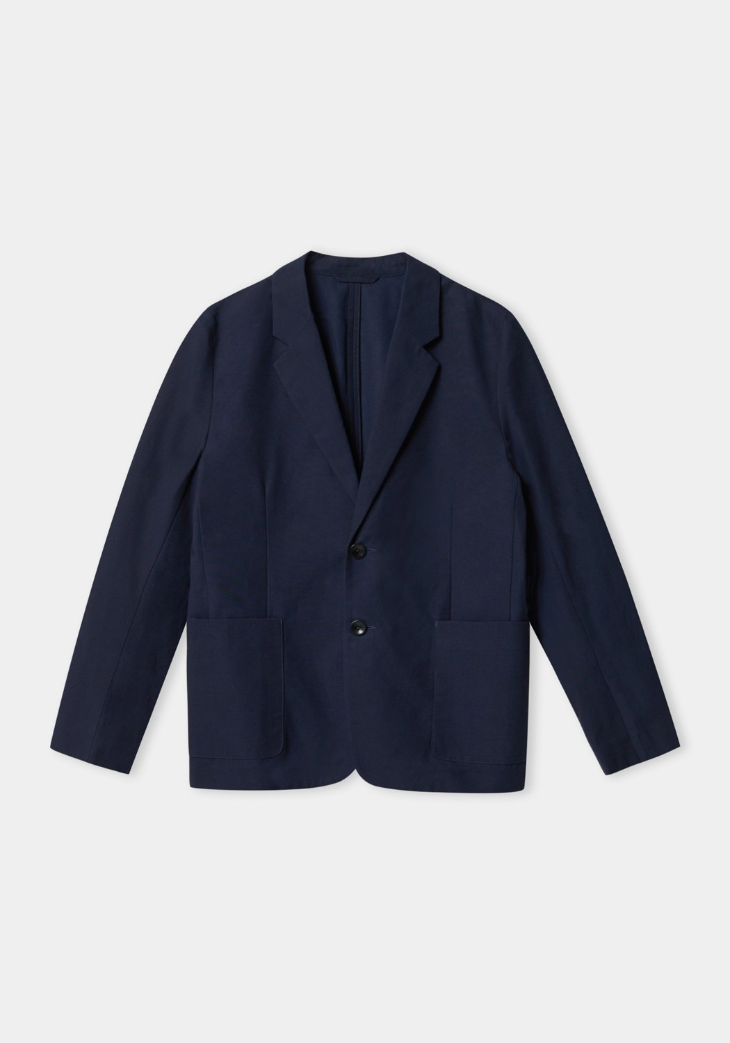 About Companions Blazer Enver Navy Tencel
