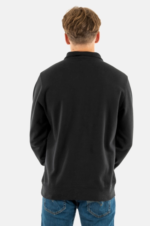 Sweat levi's® original hm 1/4 zip 0000 mineral black