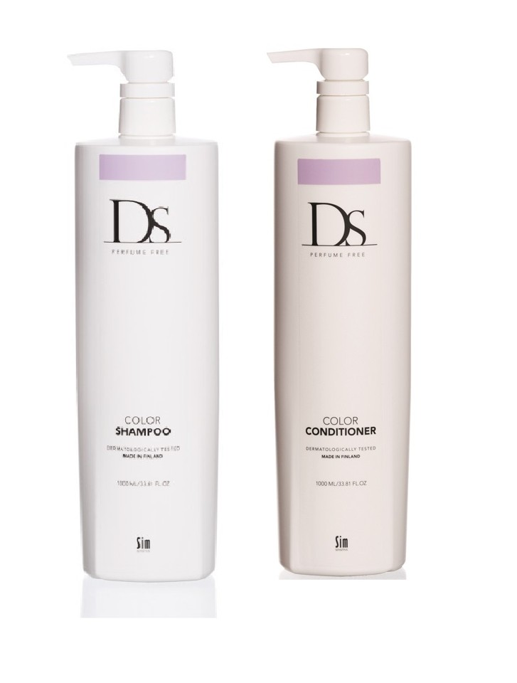 DS - Sim Sensitive Color Shampoo 1000 ml + DS - Sim Sensitive Color Conditioner 1000 ml