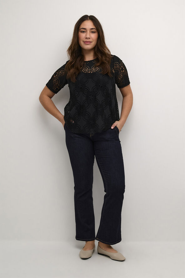 Culture CUhenriette Olu SS Blouse Black