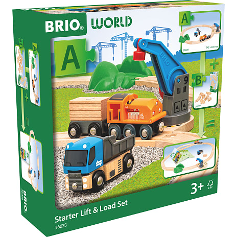 BRIO startersæt Løft & Læs 36028