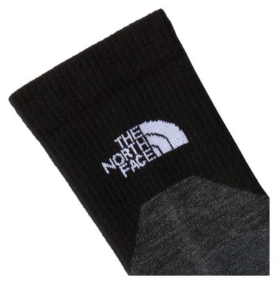 Chaussettes Unisexe The North Face Hiking Crew Noir/Gris