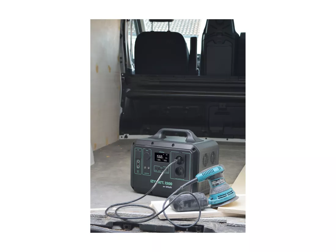 Station électrique portable LFP Izywatt 1500 - Orium