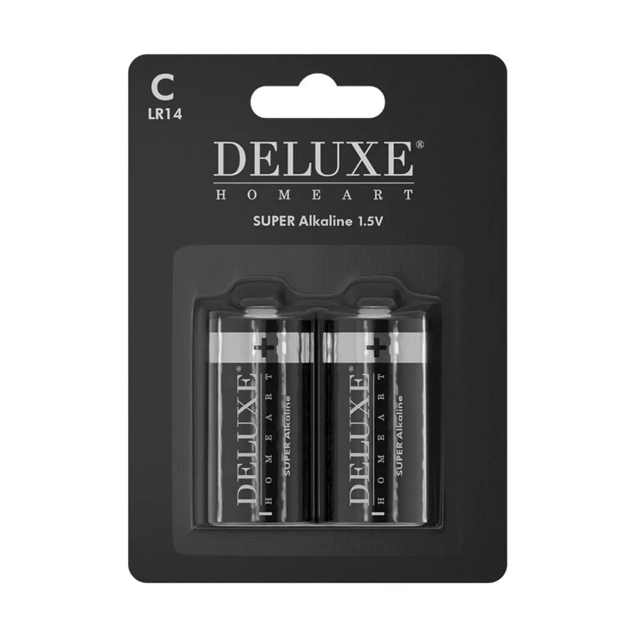 Deluxe Homeart C Batterier - 2 stk.