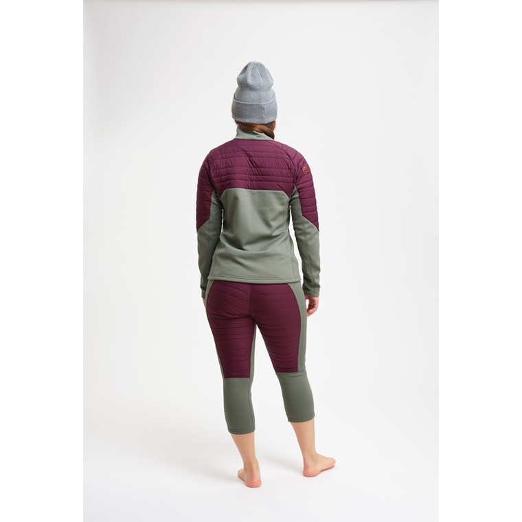 Elevenate W Fusion Stretch Jacket Aubergine Blocked
