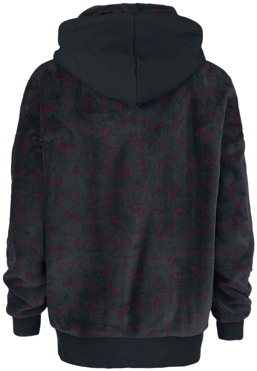 Sweat à Capuche avec Col Montant Intégré | Black Premium by EMP Sweat-shirt à capuche
