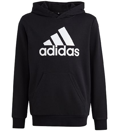adidas Performance H?ttetr?je - U BL Hoodie - Sort/Hvid