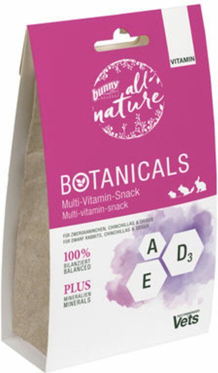 Bunny Nature - Botanicals Multivitamine Snack - 5x150 gr
