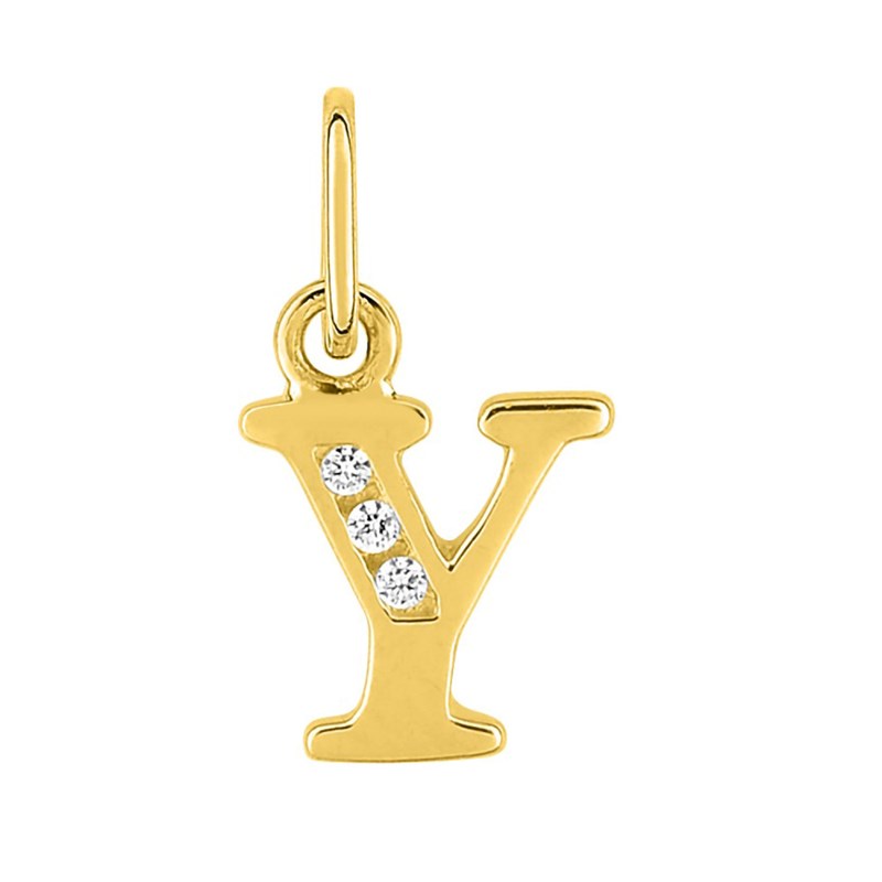 Pendentif enfant - Or 18 Carats - Diamant 0,032 Carats