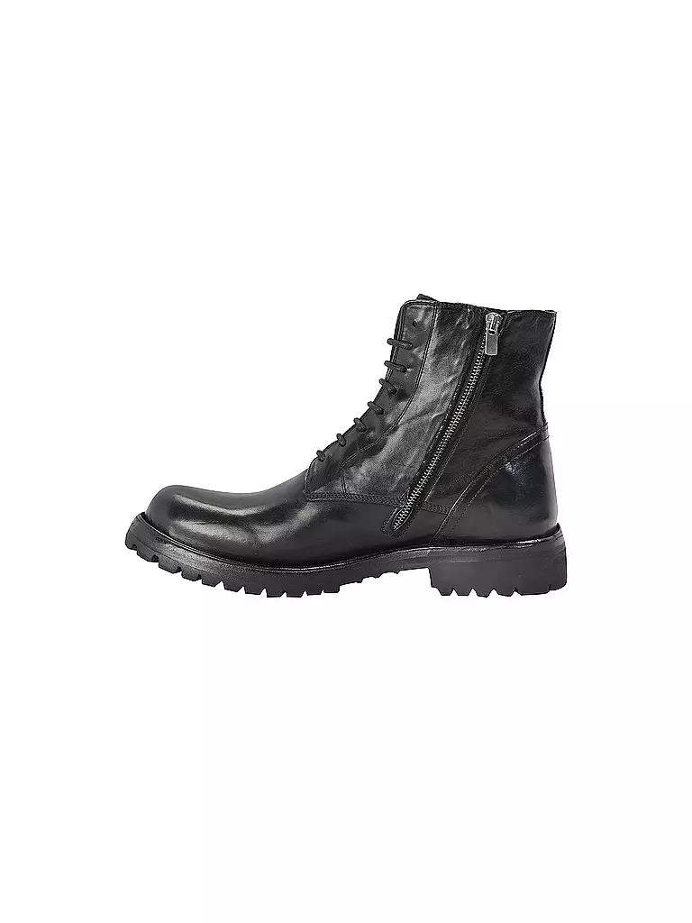 OFFICINE CREATIVE Schnürboots ICONIK schwarz