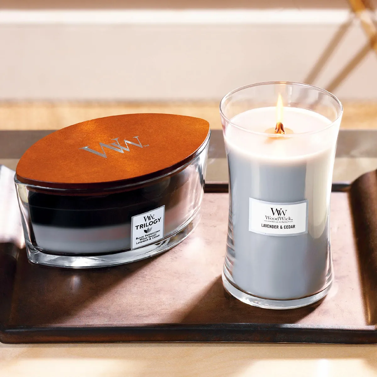 WoodWick Lavender & Cedar
