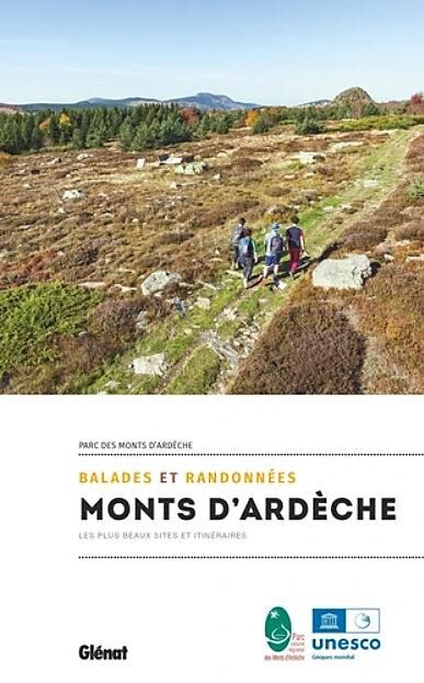 GLENAT - BALADES ET RANDONNEES MONTS D ARDECHE