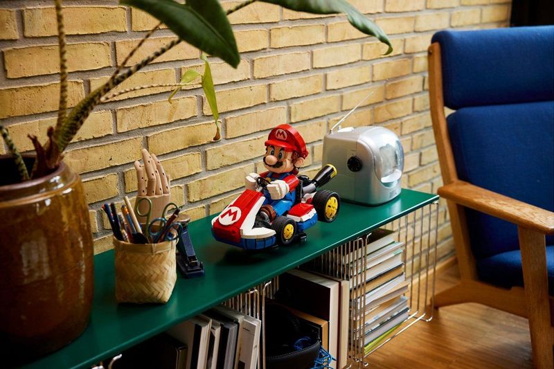LEGO - Mario Kart - Personage Figuur met Verstelbaar Hoofd en Armen - Bouwpakket voor Volwassenen