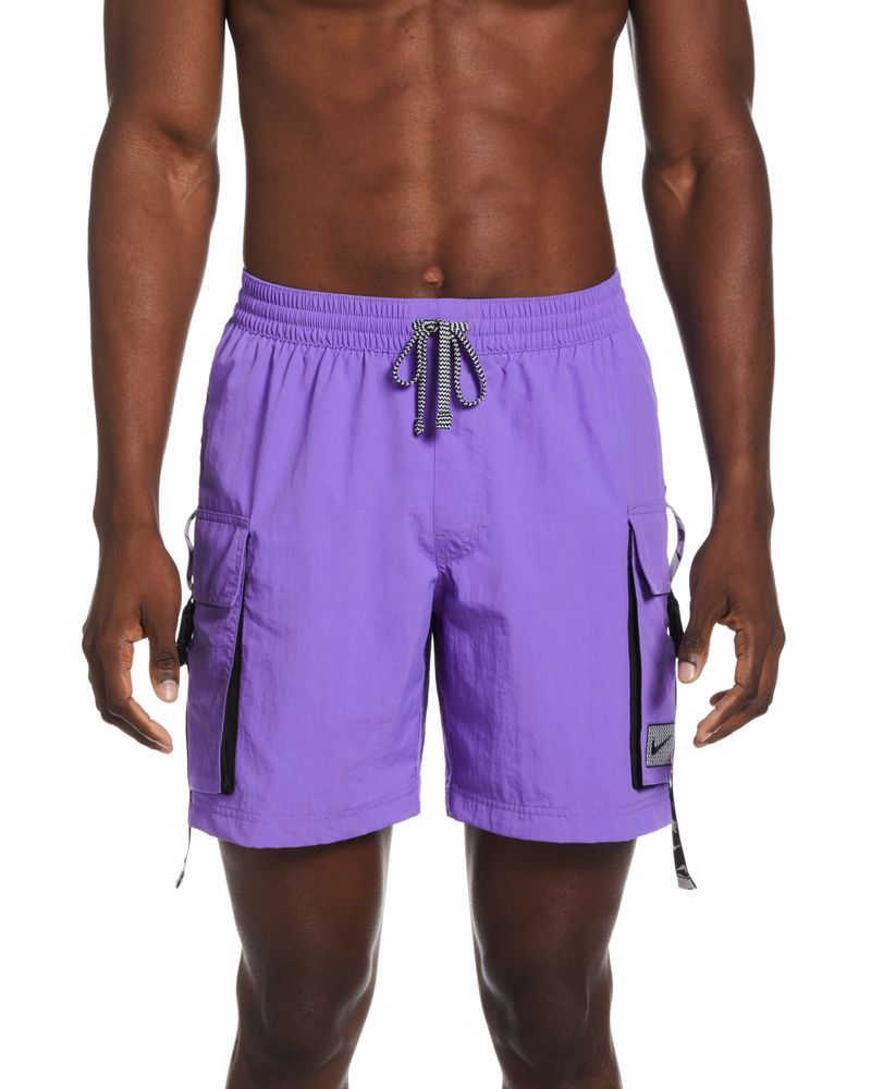 Short de bain Nike Swim Violet pour homme