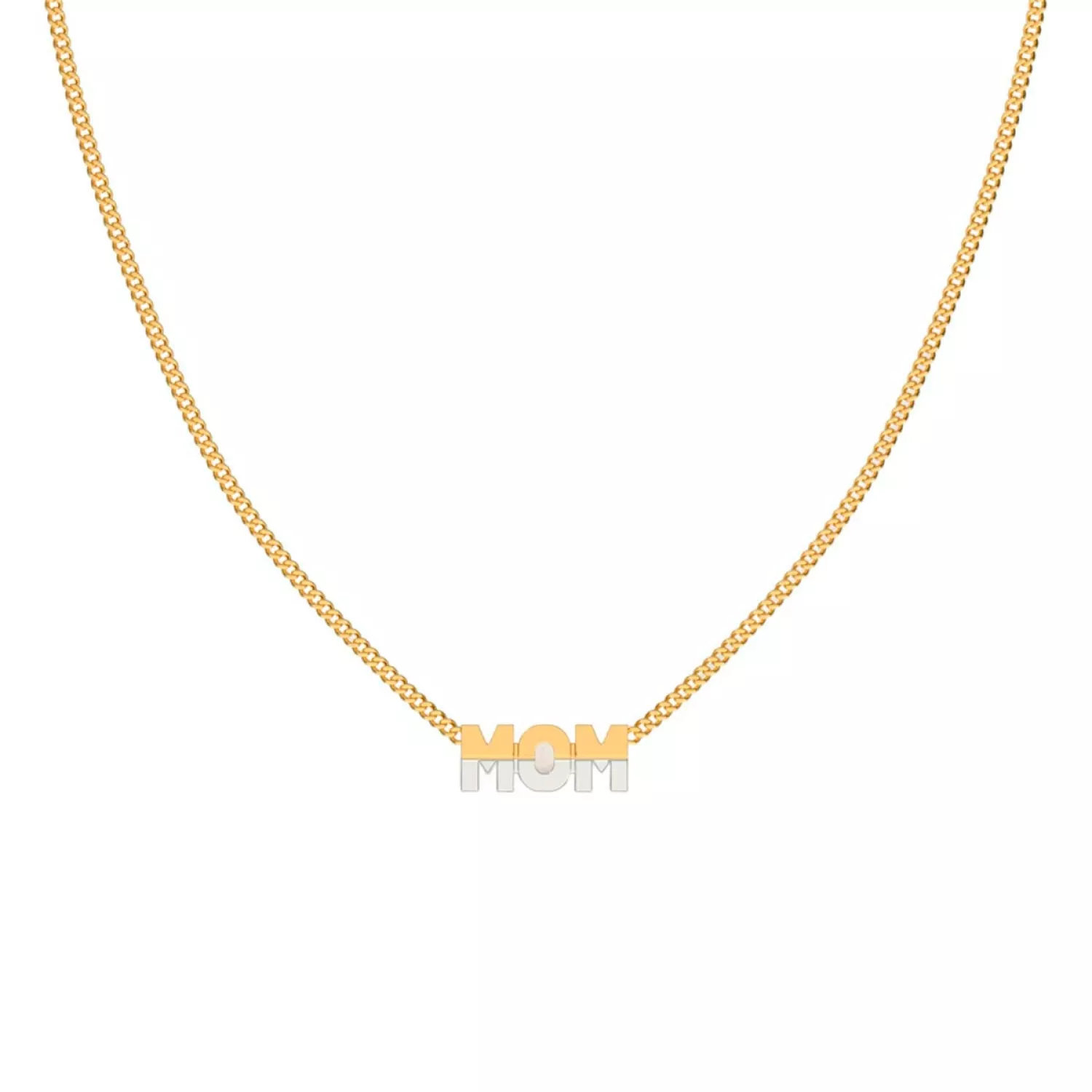 Maria Black Mom Halskæde 18 kt. Forgyldt Sølv 300487GS-55