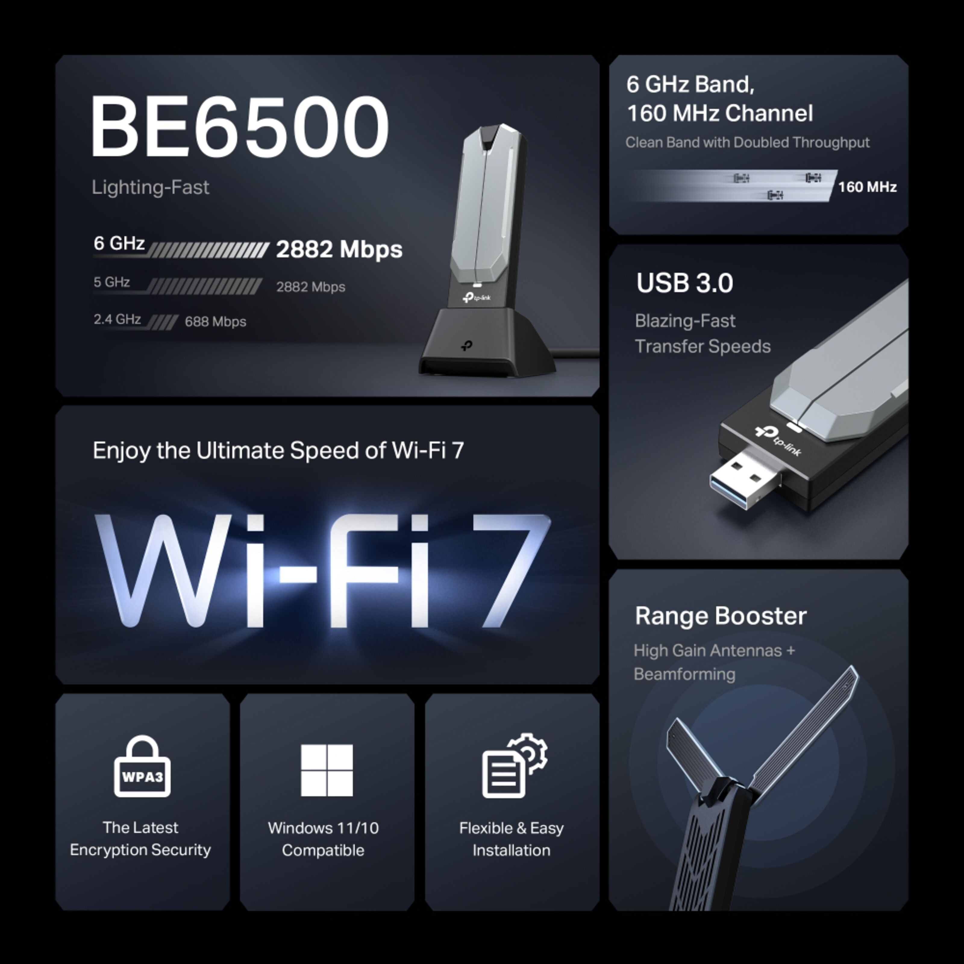 TP-link Archer TBE400UH Nettverkskort