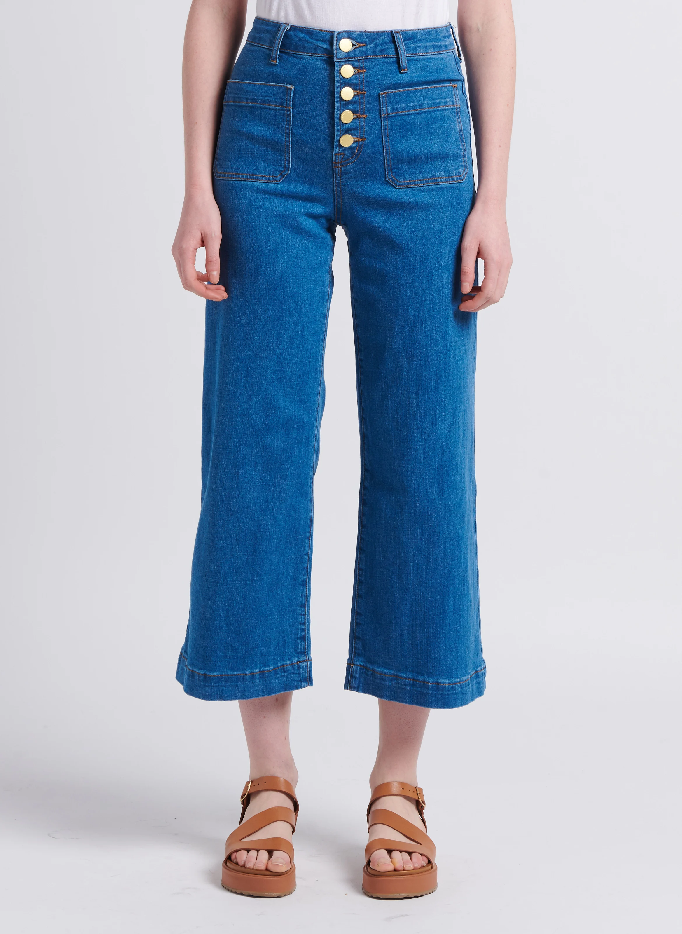SONNY - Jean flare en coton mélangé | Jean Stone