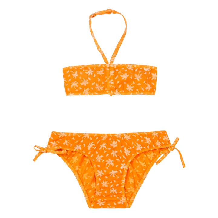 Sunchild Maillot de Bain 2 pièces Imprimé Marathi | Orange