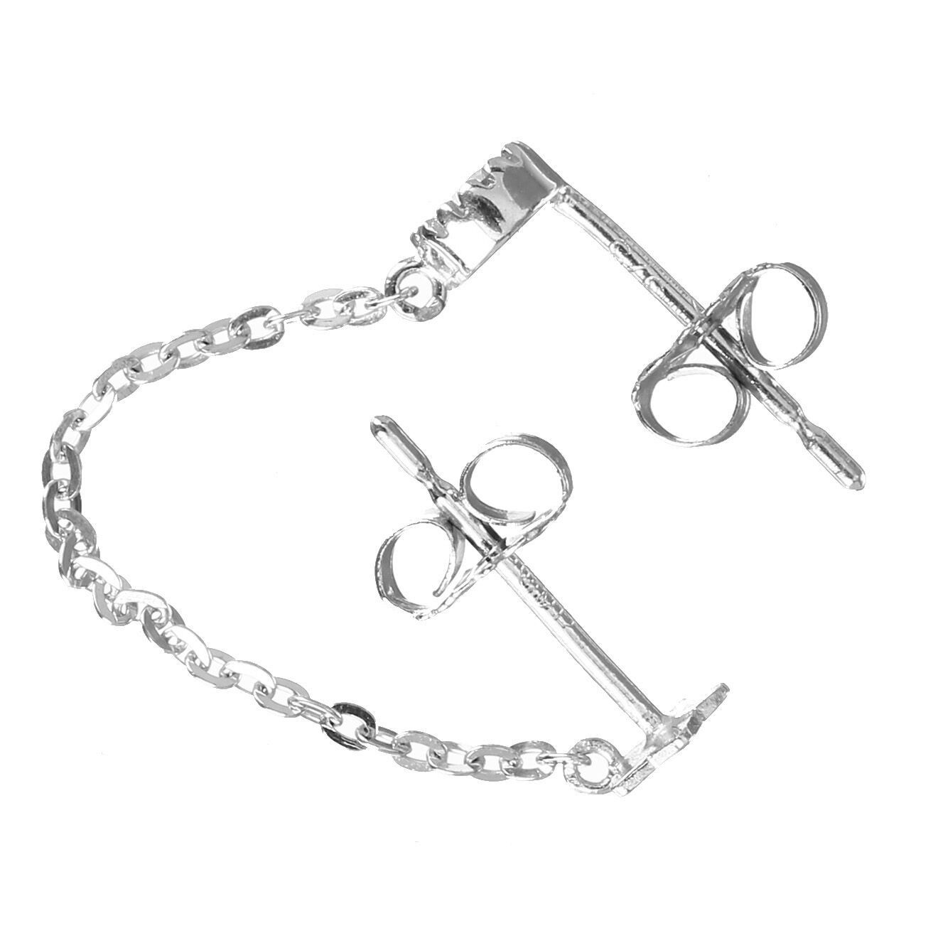 Instant d'Or Boucle d'oreille unitaire Royal or blanc