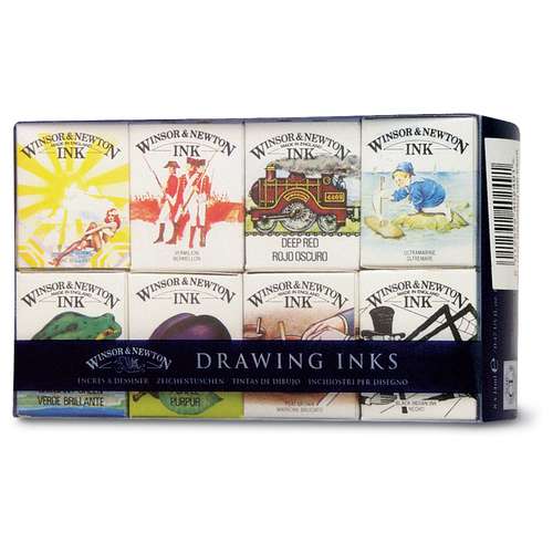 WINSOR & NEWTON™ Zeichentusche-Set