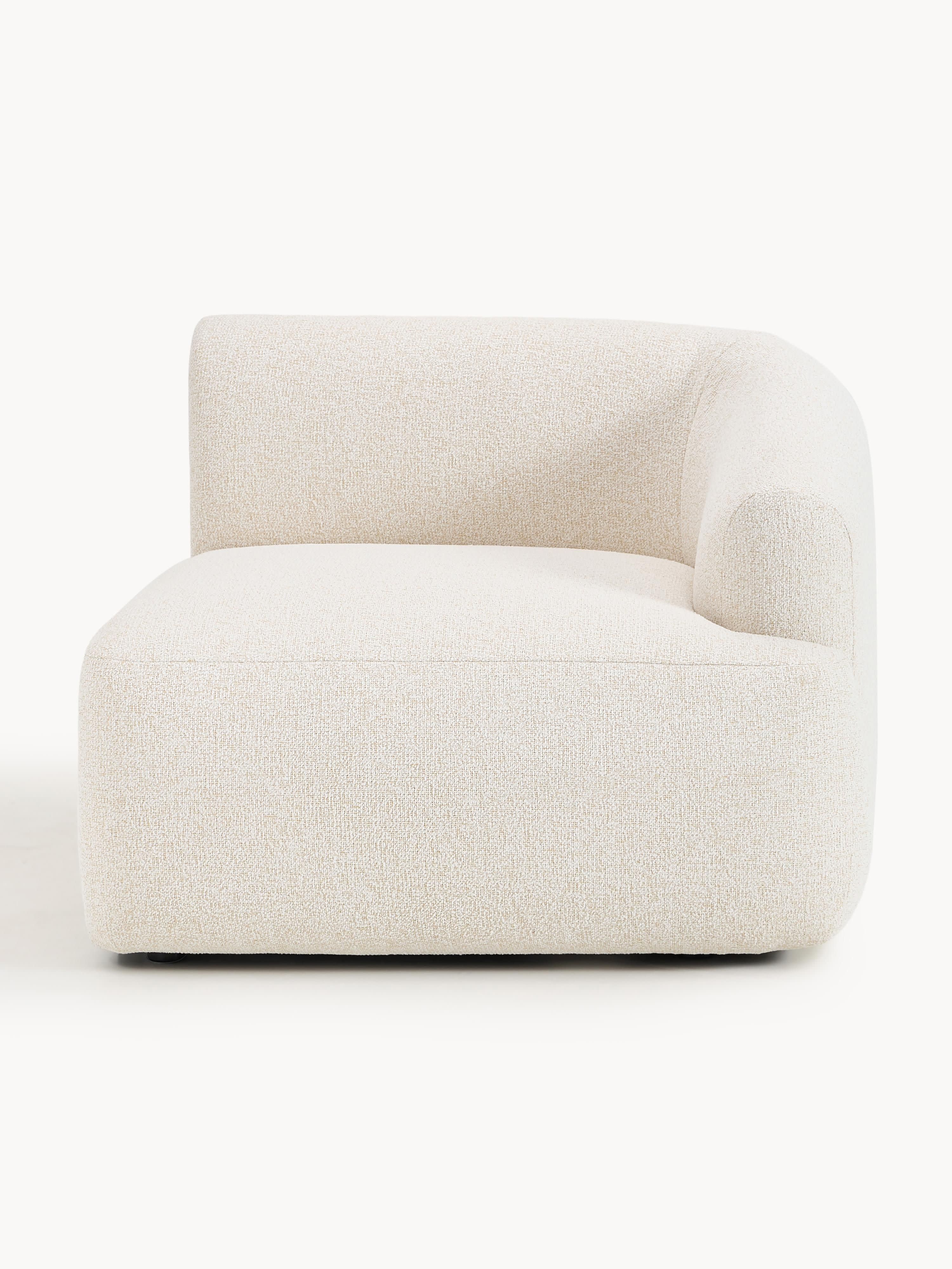 Bouclé hoekmodule Sofia