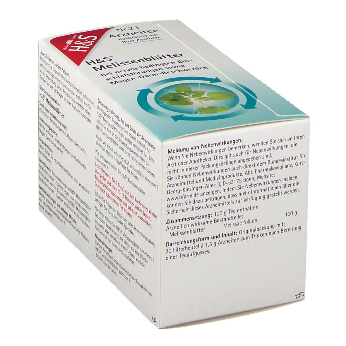 H&S Melissenblätter Nr. 23