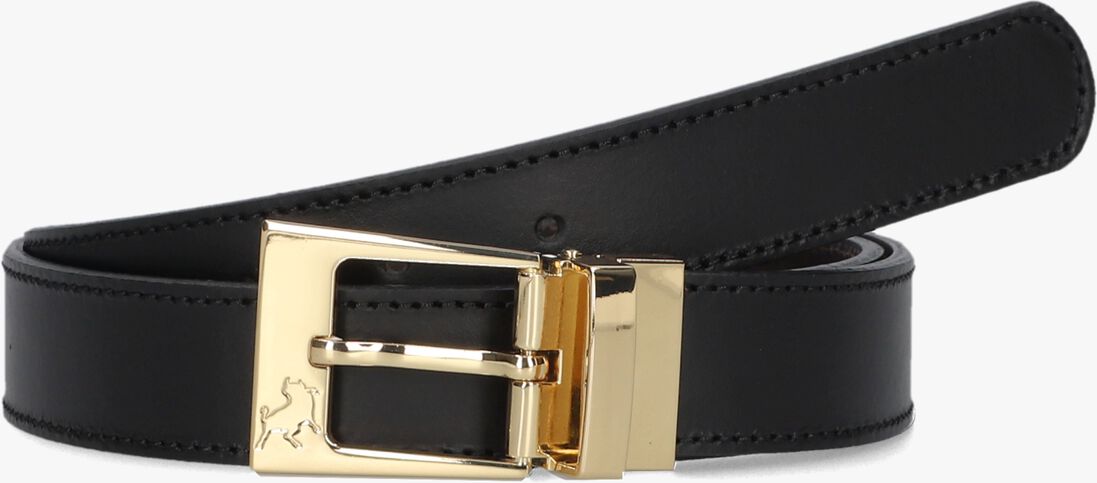 zwarte lois jeans riem ember gold
